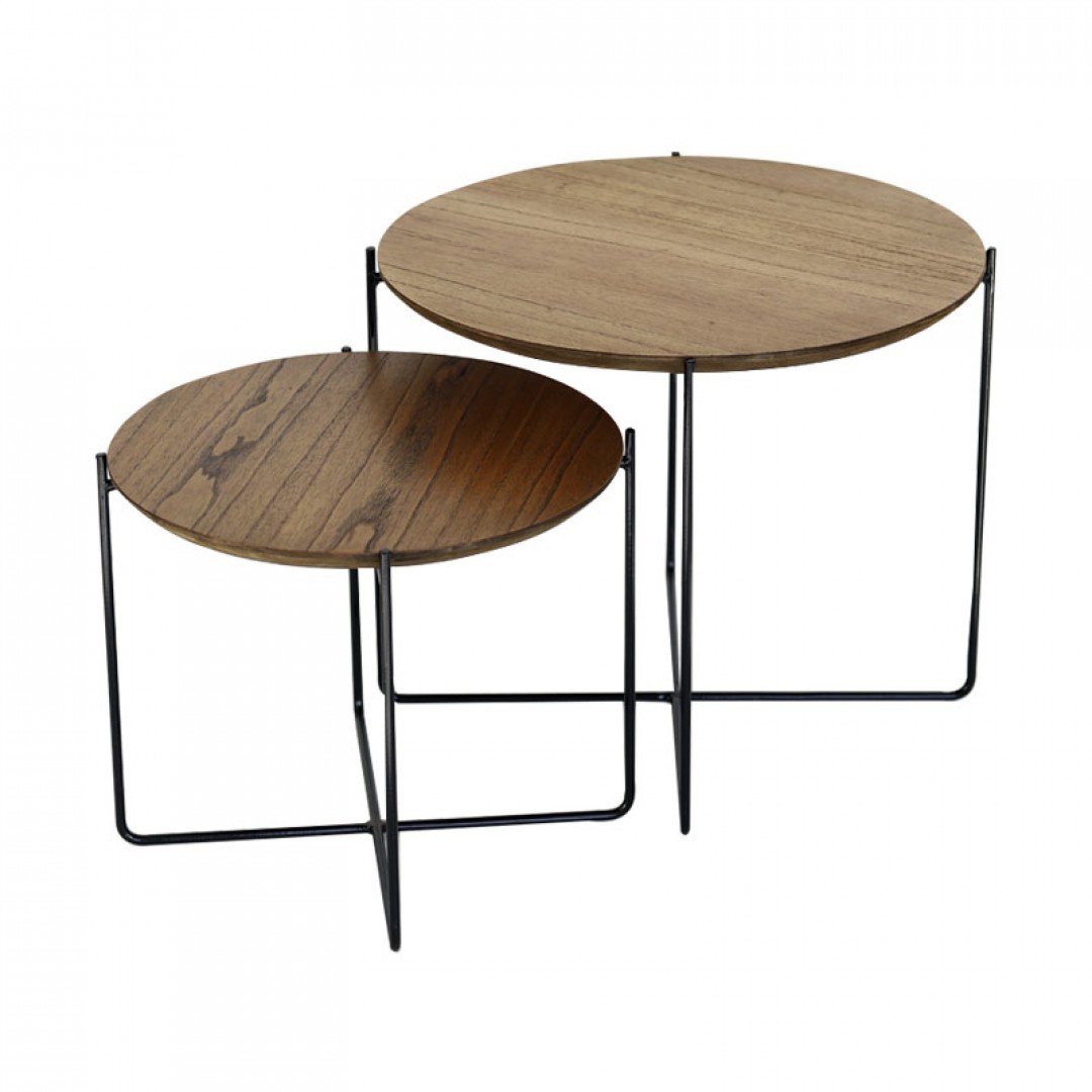 wooden-set-x-2-mesa-auxiliar-pata-de-metal-alejandria